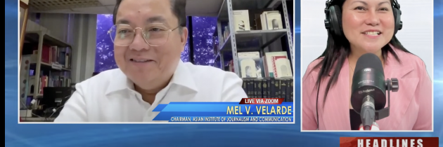 Interview of Mr. Mel V. Velarde about the Murillo Velarde 1734 Map on Pulso ng Metro